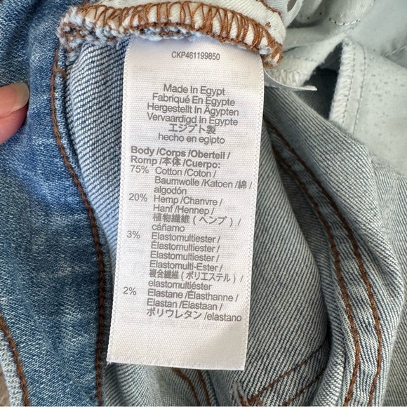 Madewell High-Rise The Perfect Vintage Straight Leg Jean - Alderton Wash - Picture 9 of 16